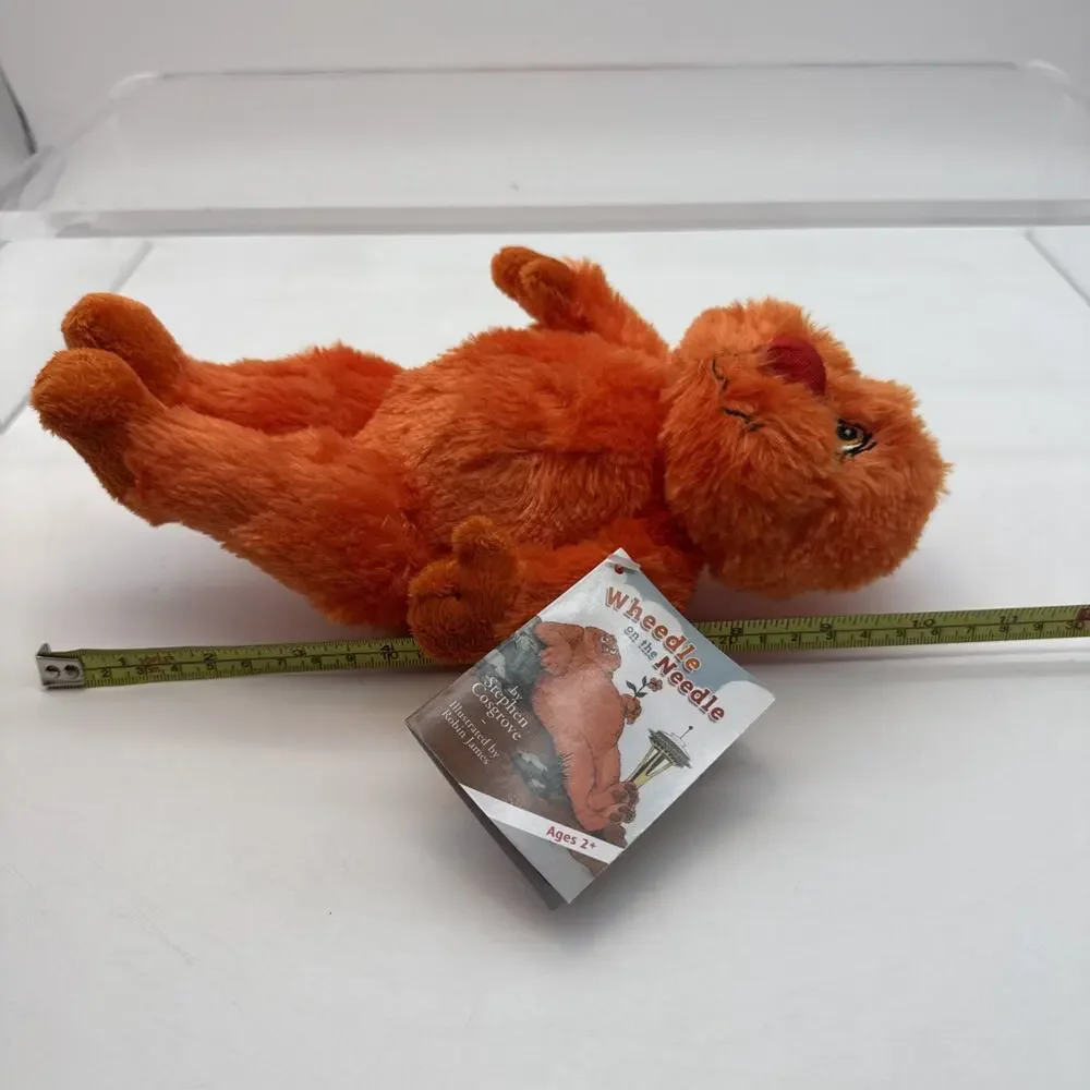 Once Upon a Toy Wheedle on the Needle Orange Plush 10